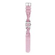 Morgan Ladies' Round Pink Dial Strap Watch