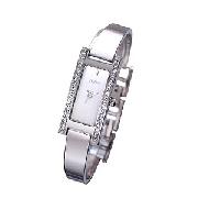 Oasis Ladies' Semi-Bangle Diamond Watch