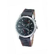 Police Men's Black Strap Watch