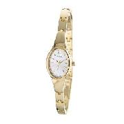 Pulsar Ladies' Gold-Plated Semi-Bangle Watch