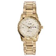 Pulsar Men's Gold-Plated Bracelet Watch