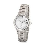 Pulsar Men's Titanium White Dial Bracelet Watch