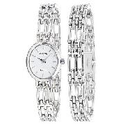 Rotary Ladies' Sterling Silver Watch and Bracelet Set