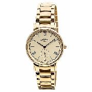 Rotary Men's Gold-Plated Bracelet Watch