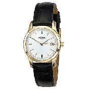 Rotary Men's Leather Strap Watch