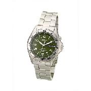 Seiko Men's Seiko Kinetic Stainless Steel Bracelet Watch