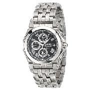 Seiko Men's Stainless Steel Chronograph Bracelet Watch