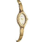 Sekonda Ladies' Gold-Plated Bangle Watch