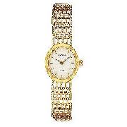 Sekonda Ladies' Gold-Plated Metal Strap Watch