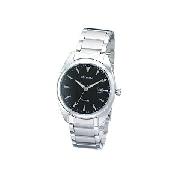 Sekonda Men's Round Black Dial Bracelet Watch