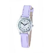 Timex Girl's Lilac Strap Watch