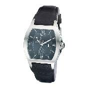 Boss Men's Chronograph Black Leather Strap Watch