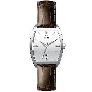 Boss Men's Stainless Steel Leather Strap Watch