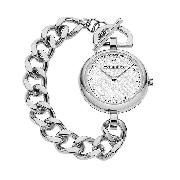 Burberry Ladies' Stainless Steel Chain Watch