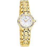 Citizen Lucca Eco-Drive Gold-Plated Diamond Watch