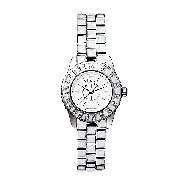 Dior Christal Ladies' Stainless Steel Diamond Watch