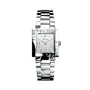 Dior Riva M Sparkling Ladies' Stainless Steel Diamond Watch