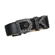 DKNY Ladies Black Strap Watch