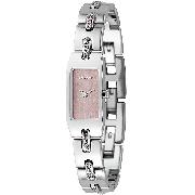 DKNY Ladies' Stainless Steel Swarovski Crystal Watch