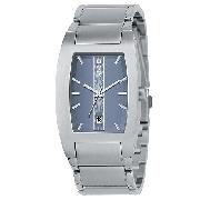 DKNY Men's Tank Stainless Steel Watch