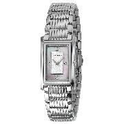 Emporio Armani Ladies' Mother of Pearl Diamond-Set Watch