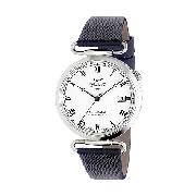 J and T Windmills Throgmorton Men's Sterling Silver Watch