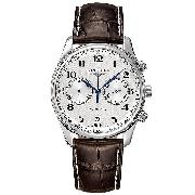 Longines Master Collection Men's Leather Strap Automatic Watch
