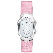 Philip Stein Ladies' Pink Leather Strap Watch