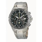 Seiko Sportura Men's Titanium Chronograph Watch