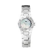 Tissot T-Round Ladies' Stainless Steel Diamond Watch