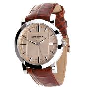 Burberry Heritage Gents with Beige Dial