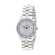 Christian Dior Christal Ladies with White Lacquered Dial