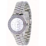 Christian Dior Christal Ladies with White Mother of Pearl Dial