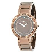 DKNY Ladies Watch with Brown Dial