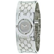 Gucci Twirl Watch, Regular Brown Dial 34 Diamonds