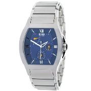 Hugo Boss Gents with Blue Chronograph Dial