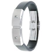 Philip Stein Unisex with Black Rubber Strap