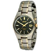 Seiko Gents Full Titanium Kinetic Watch